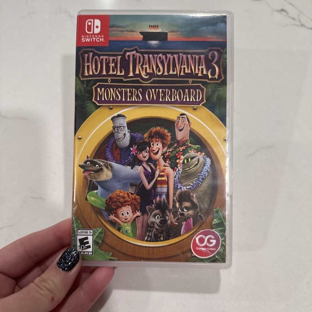 Hotel Transylvania 3: Monsters Overboard Nintendo Switch Game New Series Sealed